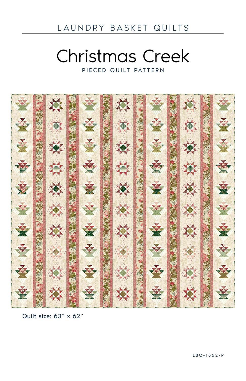 Christmas Creek Quilt Pattern by Laundry Basket