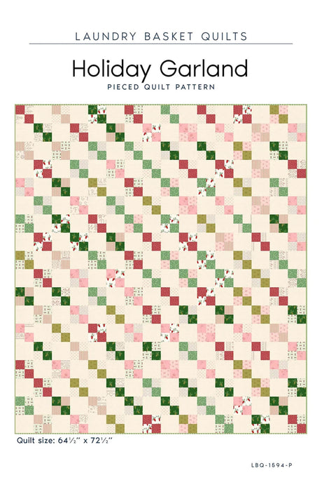 Holiday Garland Quilt Pattern by Laundry Basket