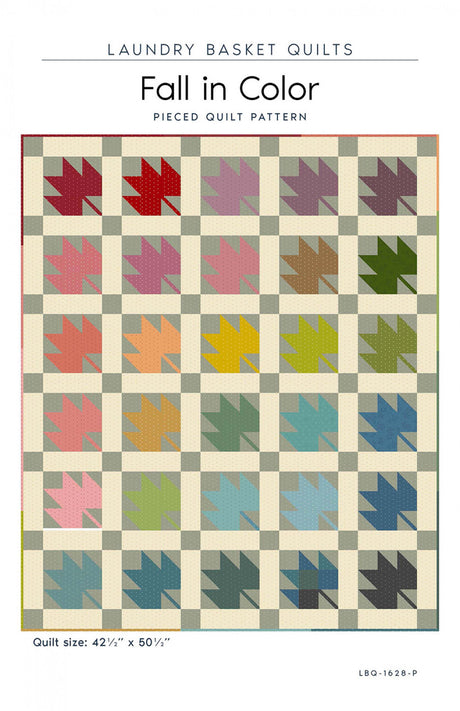 Fall in Color Quilt Pattern by Laundry Basket