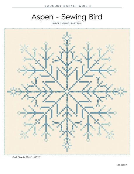 Aspen - Sewing Bird Quilt Pattern by Laundry Basket Quilts