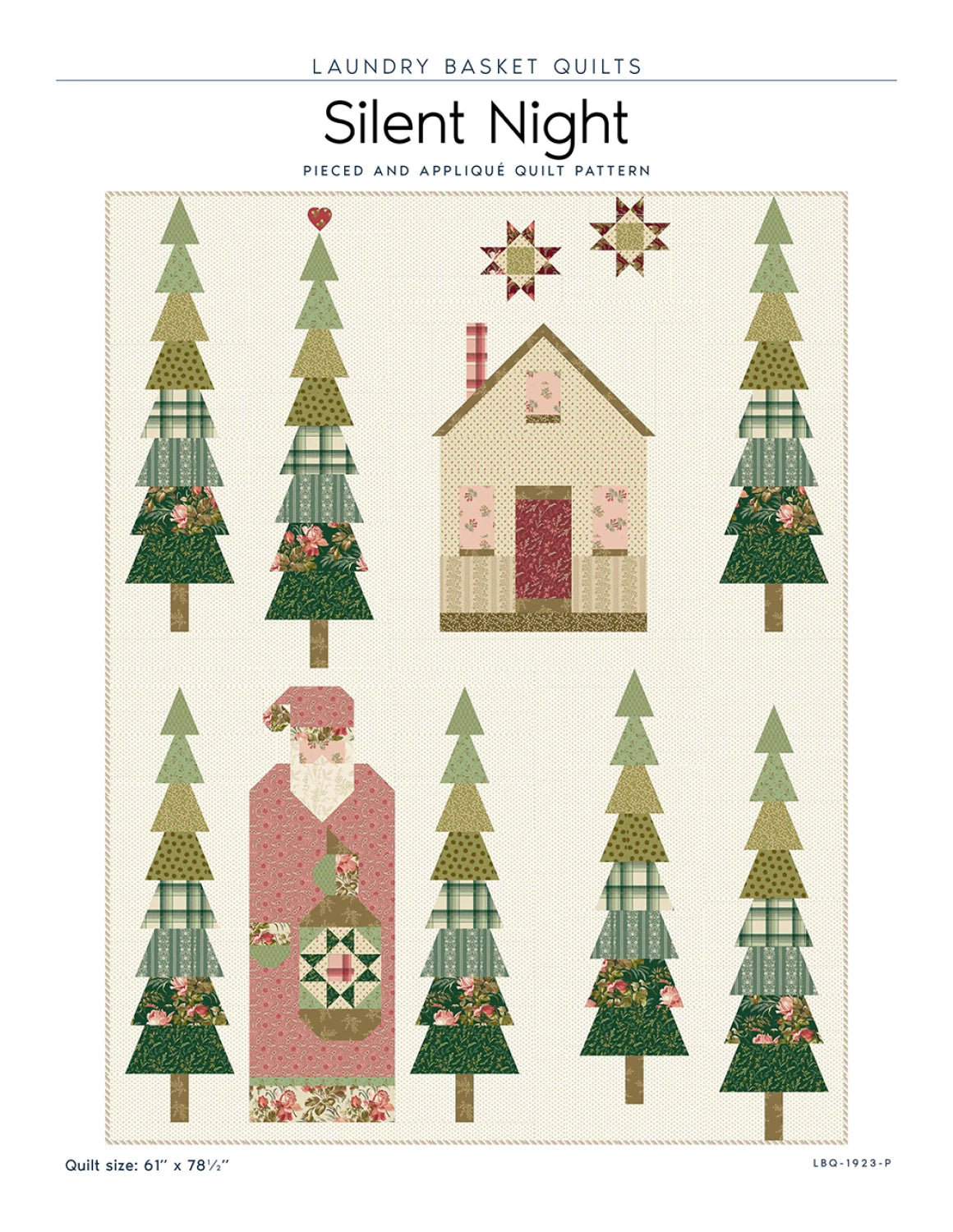 Silent Night Quilt Pattern by Laundry Basket
