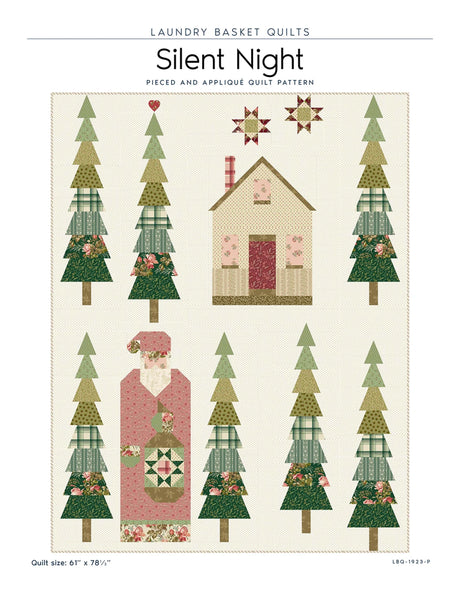 Silent Night Quilt Pattern by Laundry Basket