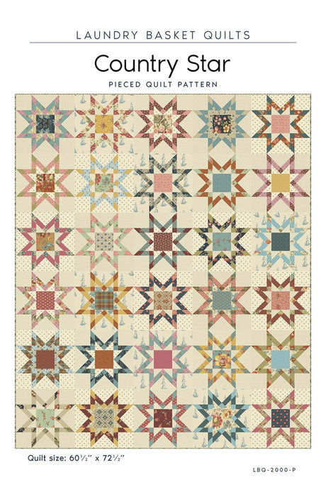 Country Star - Farmers Daughter Quilt Pattern by Laundry Basket Quilts