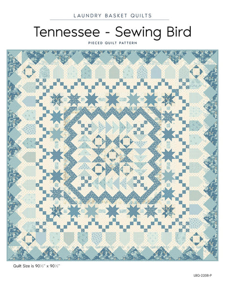 Tennessee - Sewing Bird Quilt Pattern by Laundry Basket Quilts