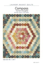 Compass - Farmers Daughter Quilt Pattern by Laundry Basket Quilts