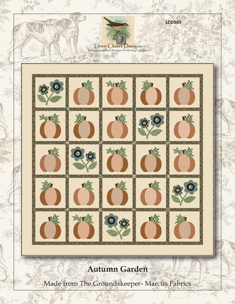 Autumn Garden Quilt Pattern by Linen Closet Designs