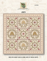Apiary Quilt Pattern - Linen Closet Designs - 68" x 68"