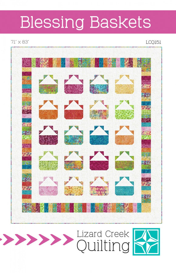 Blessing Baskets Quilt Pattern by Lizard Creek Quilting
