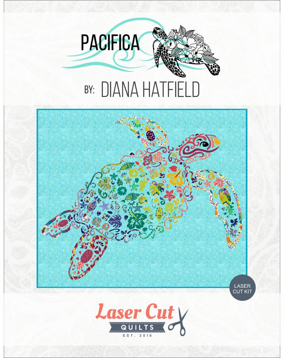 Pacifica Quilt Pattern by Laser Cut Quilts