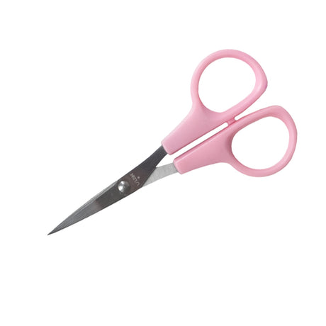 Curved Blade Embroidery Scissors Pink by LDH Scissors