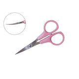Back of the Curved Blade Embroidery Scissors Pink by LDH Scissors