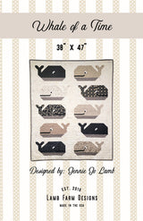 Whale of a Time Quilt Pattern by Lamb Farm Designs