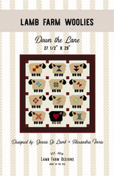 Down the Lane Woolies Quilt Pattern by Lamb Farm Designs