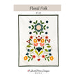 Floral Folk Wools Pattern by Lamb Farm Designs