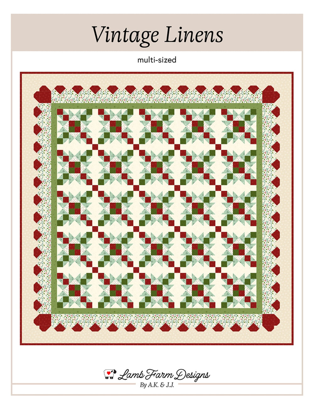 Vintage Linens Quilt Pattern – Quilting Books Patterns and Notions