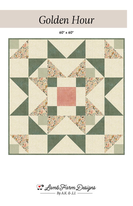 Golden Hour Quilt Pattern by Lamb Farm Designs