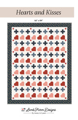 Hearts and Kisses Quilt Pattern by Lamb Farm Designs