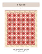 Gingham Quilt Pattern by Lamb Farm Designs