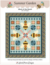 Summer Garden BOM Pattern Quilt Pattern by Lamb Farm Designs