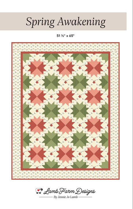 Spring Awakening Quilt Pattern by Lamb Farm Designs