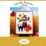 Friendly Sacrcrow - Sewing Applique Pattern Quilt Pattern by Laurie Kent Designs