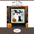 Boo & KItty Sewing Applique Pattern by Laurie Kent Designs