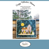 Cozy Winter Home Sewing Applique by Laurie Kent Designs
