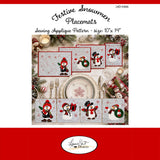 Festive Snowmen Placemats Quilt Pattern by Laurie Kent Designs