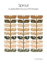 Sprout Quilt Quilt Pattern by Lou Orth