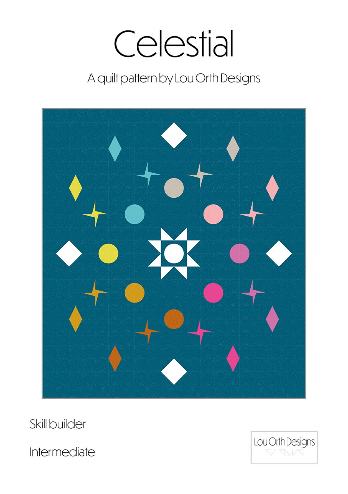 Celestial Quilt Pattern by Lou Orth