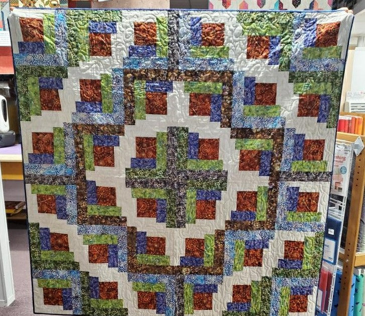 Loggie Downloadable Pattern by Sam Quilt Designs