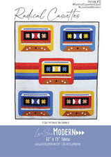 Radical Cassettes Quilt Pattern by Love Sew Modern