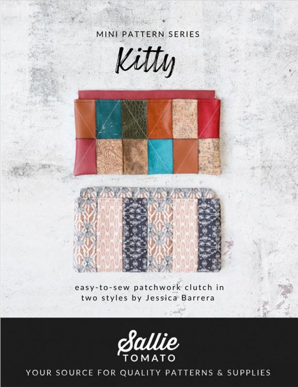 Kitty Clutch Pattern by Sallie Tomato