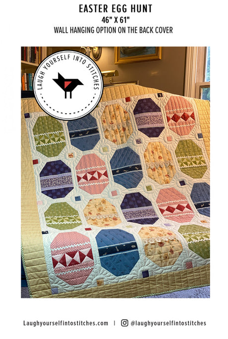 Easter Egg Hunt Quilt Pattern by Laugh Yourself Into Stitches