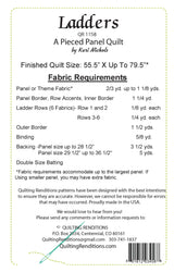 Back of the Ladders Pattern by Quilting Renditions