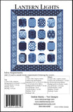 Back of the Lantern Lights Quilt Pattern by Calico Carriage