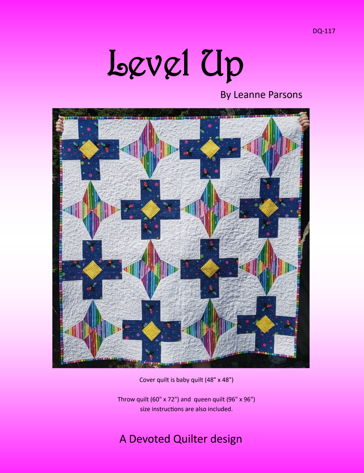 Level Up Downloadable Pattern by Devoted Quilter