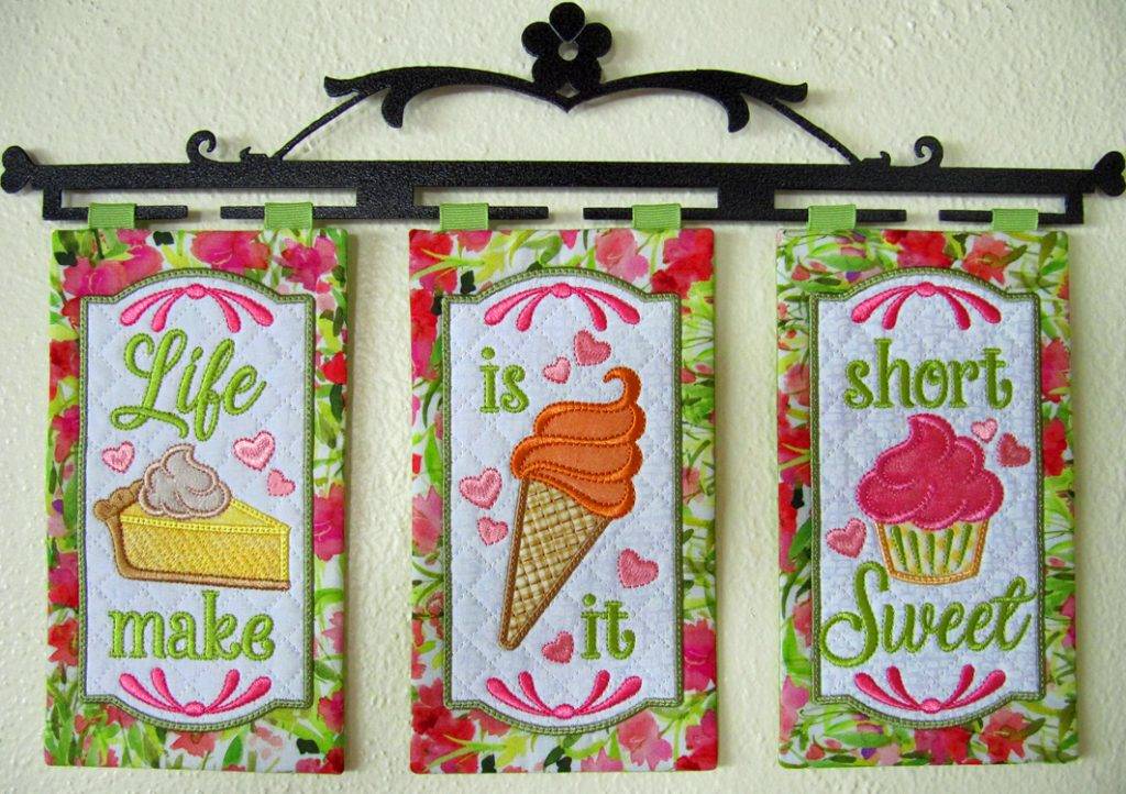 Life is short Downloadable Pattern by Janine Babich Designs