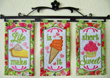 Life is short Downloadable Pattern by Janine Babich Designs