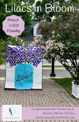Lilacs in Bloom Downloadable Pattern By Brooke's Bitchin' Stitches