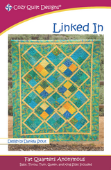Linked In Downloadable Pattern by Cozy Quilt Designs