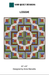 Loggie Downloadable Pattern by Sam Quilt Designs