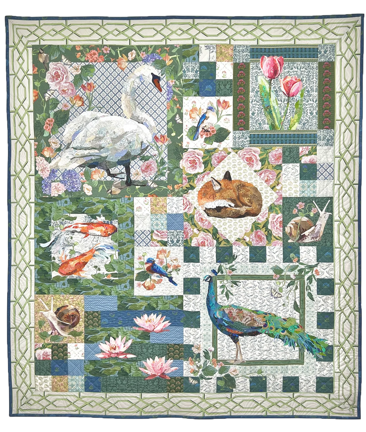 Longwood Quilt Pattern by Collage Quilter