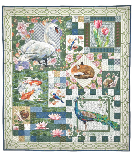 Longwood Quilt Pattern by Collage Quilter