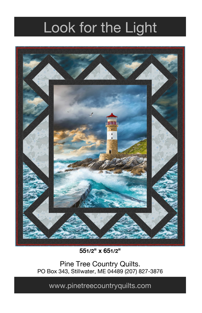 Look for the Light Downloadable Pattern by Pine Tree Country Quilts