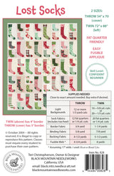 Lost Socks Downloadable Pattern