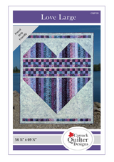 Love Large Downloadable Pattern by Canuck Quilter Designs