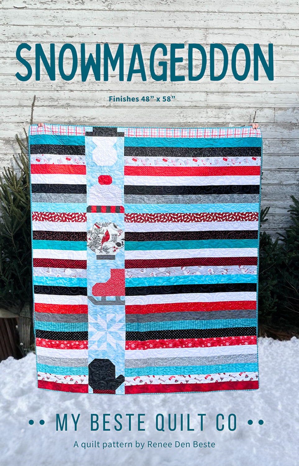 Snowmageddon Quilt Pattern by My Beste Quilt Co