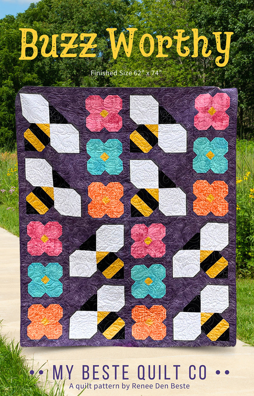 Buzz Worthy Quilt Pattern by Studio 180 Designs