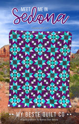 Meet Me in Sedona Quilt Pattern by My Beste Quilt Co